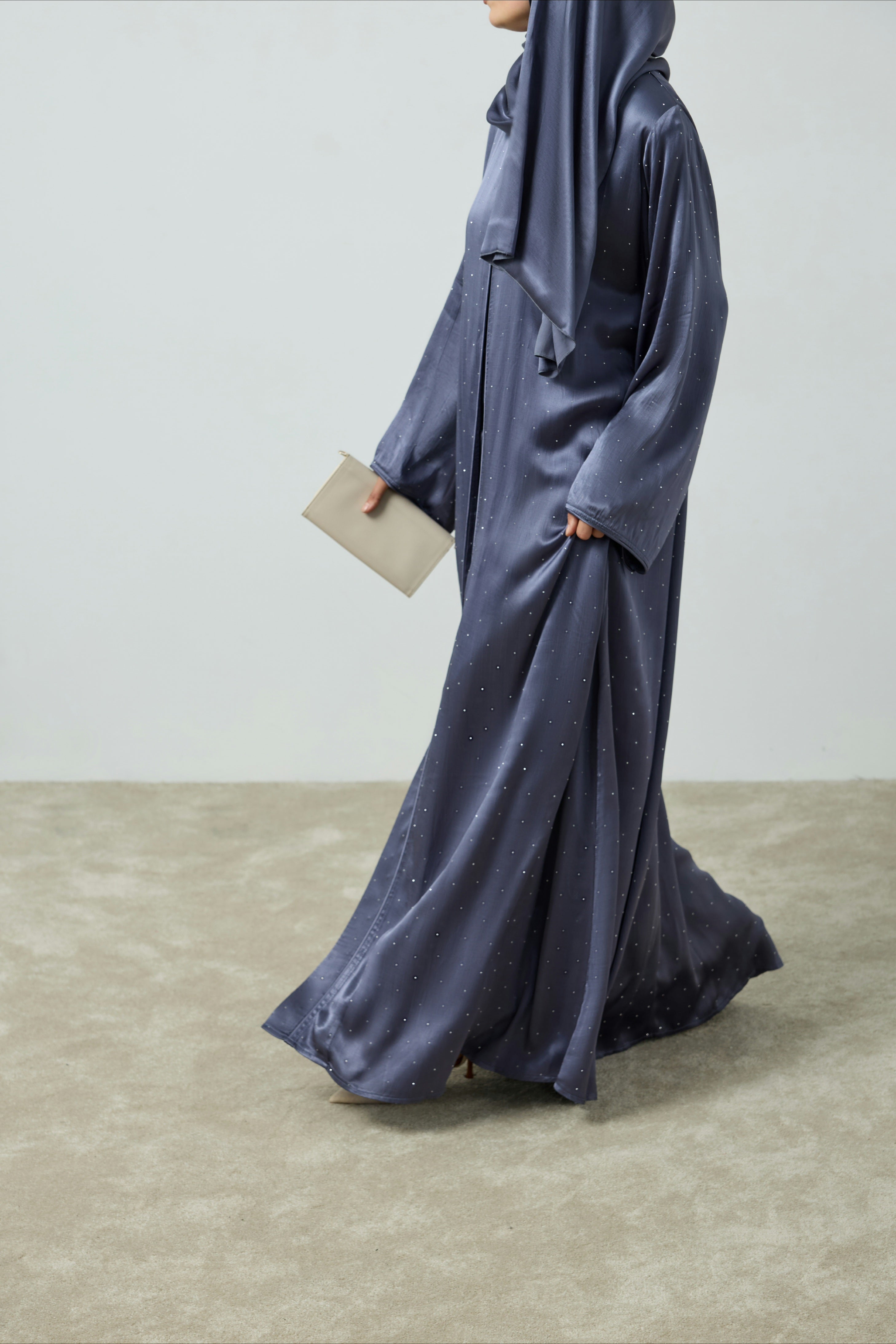 Lılac Luxe Abaya Hubab Abaya