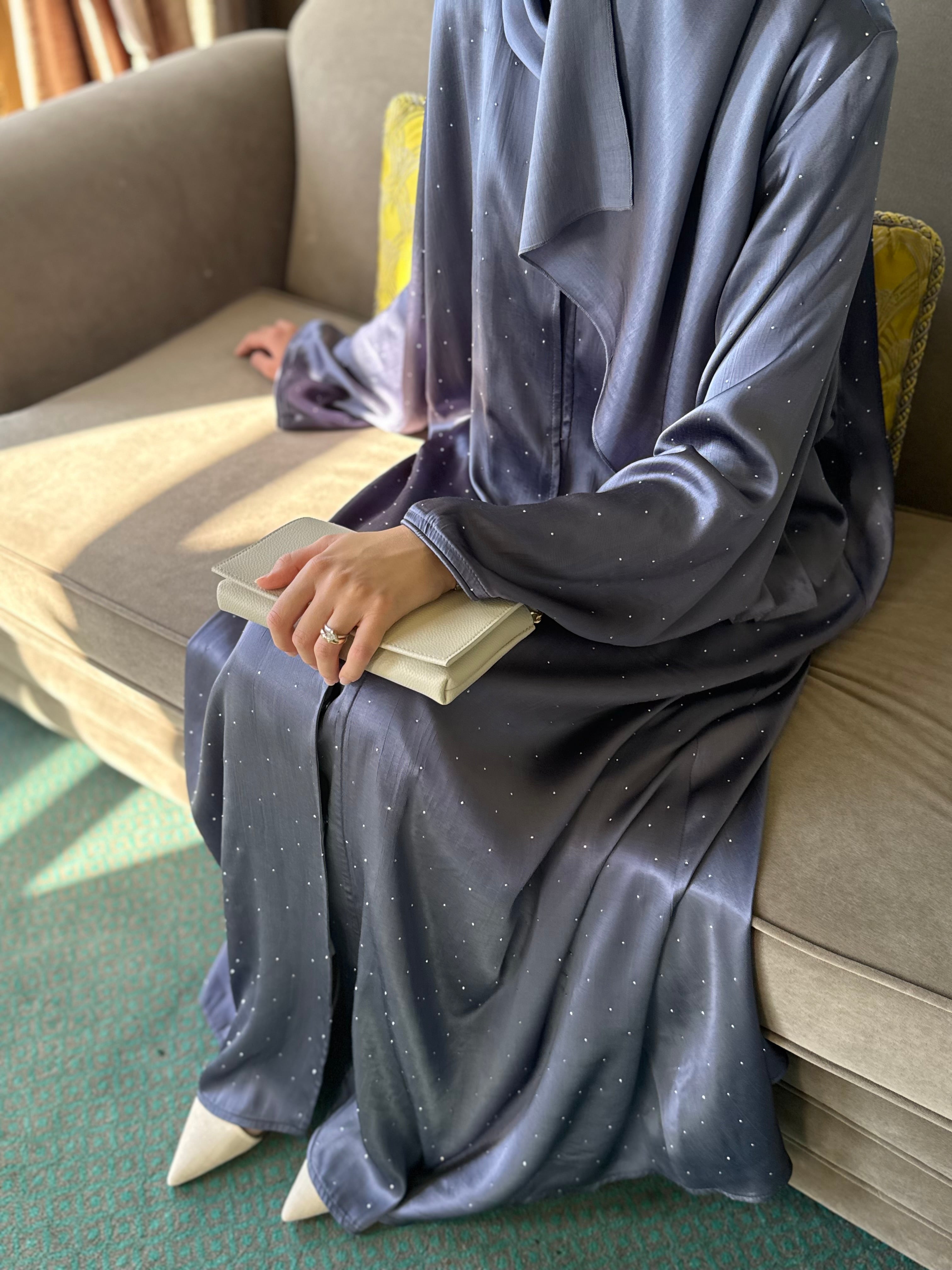 Lılac Luxe Abaya Hubab Abaya
