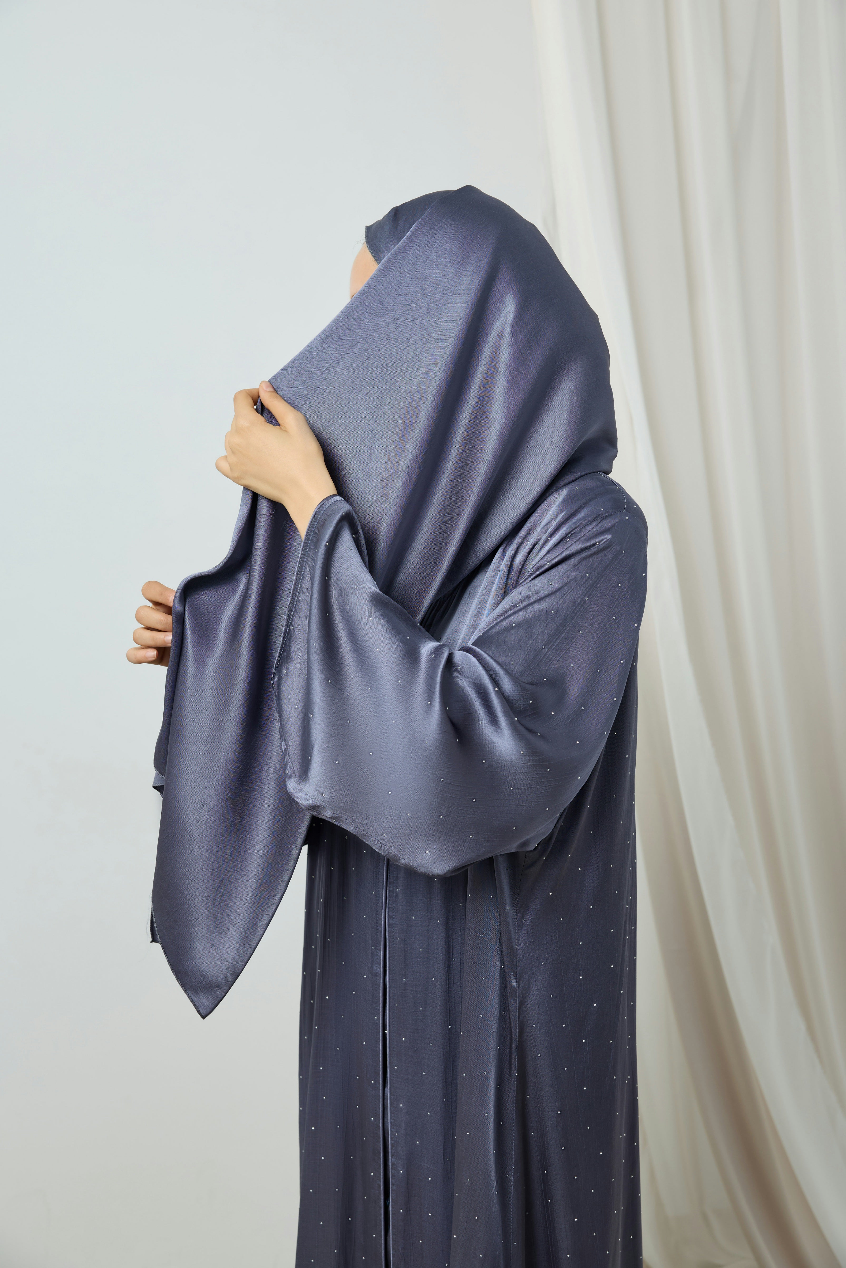 Lılac Luxe Abaya Hubab Abaya