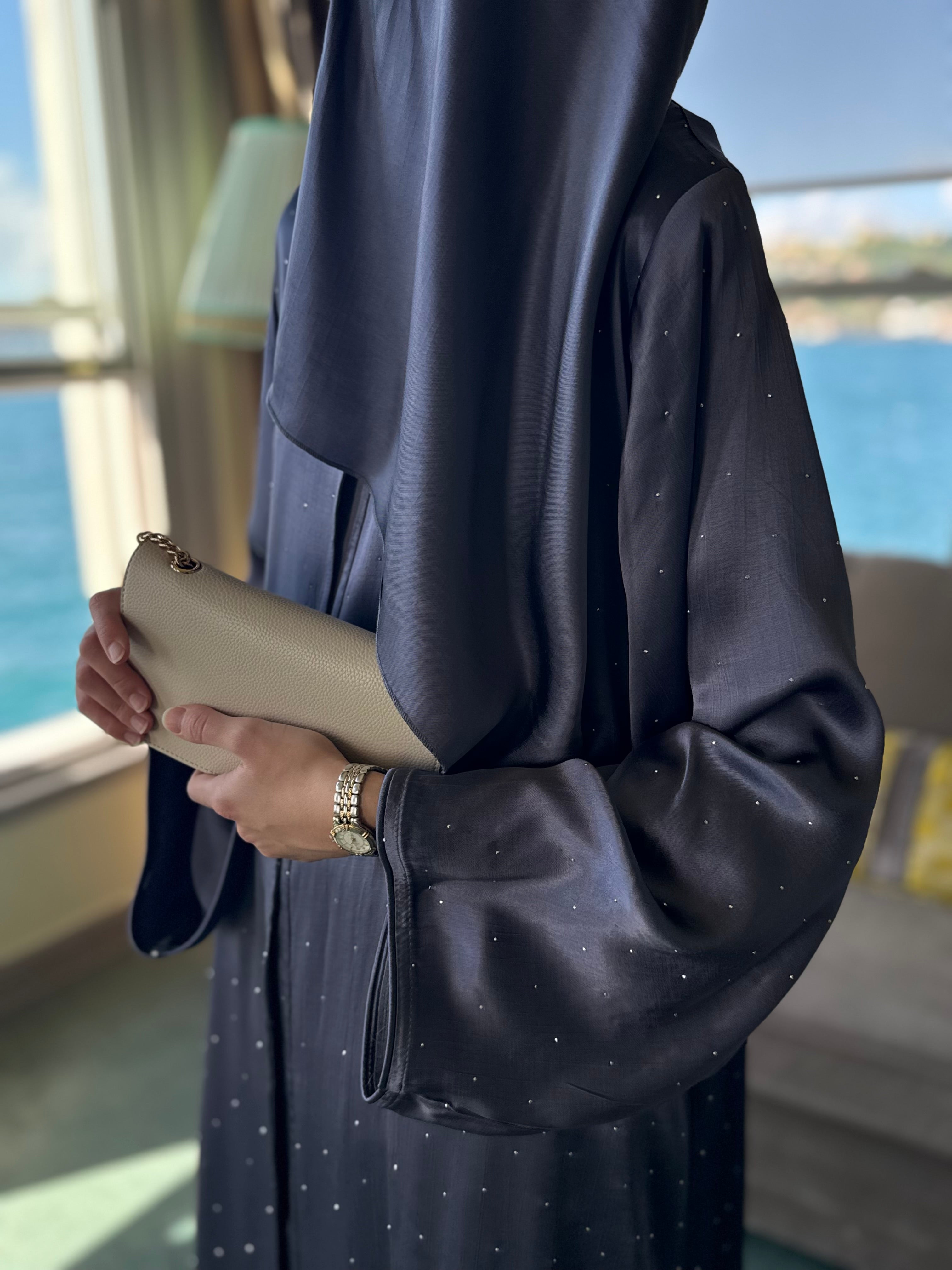 Lılac Luxe Abaya Hubab Abaya