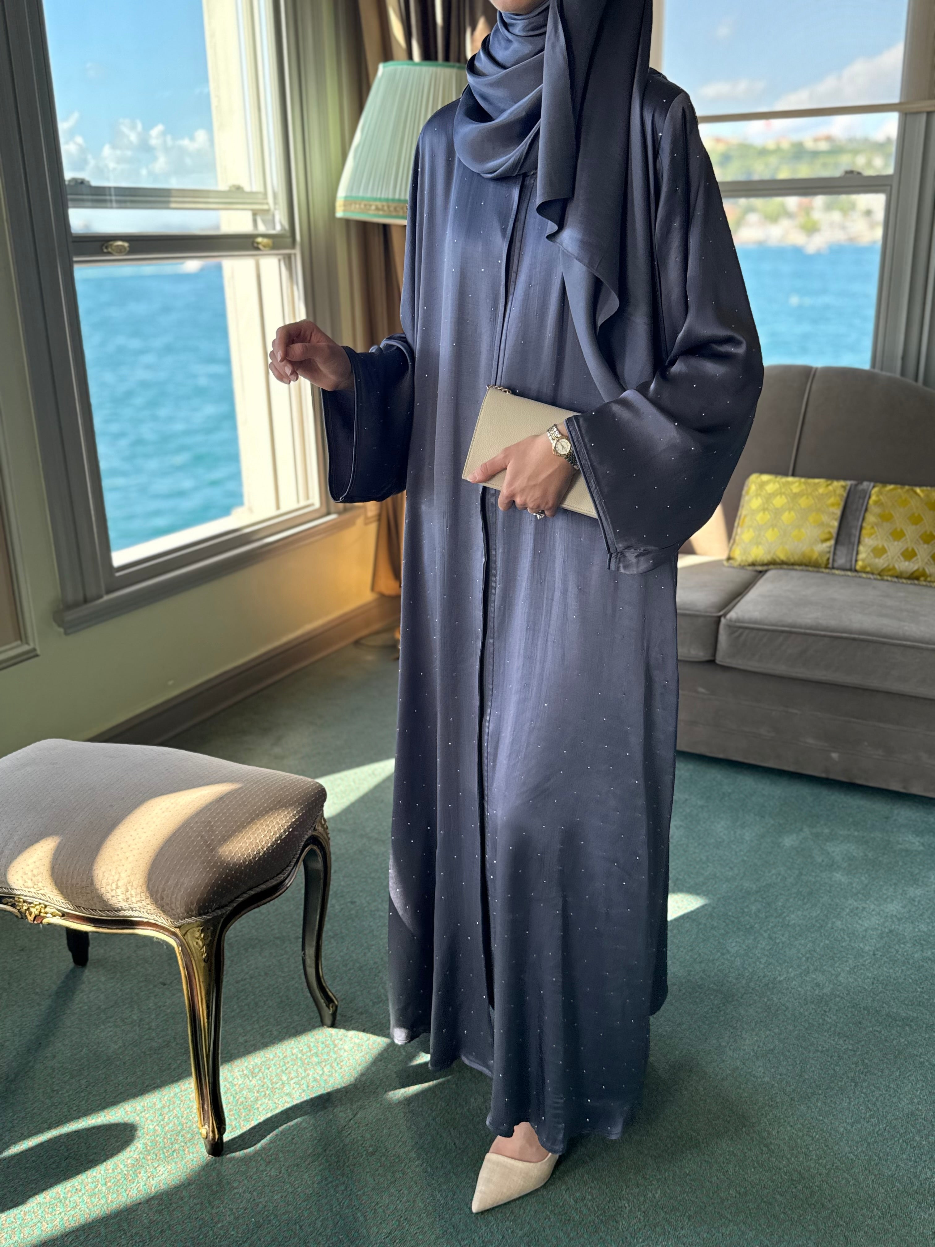Lılac Luxe Abaya Hubab Abaya