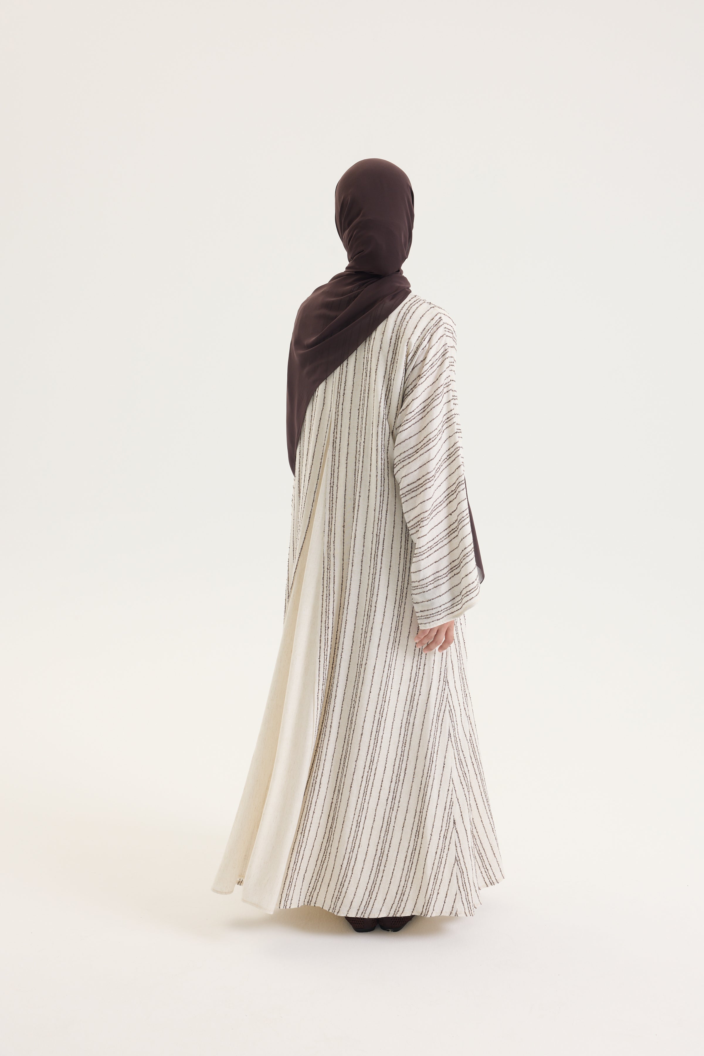 Sahra Koleksiyon | Kahve Line Hubab Abaya