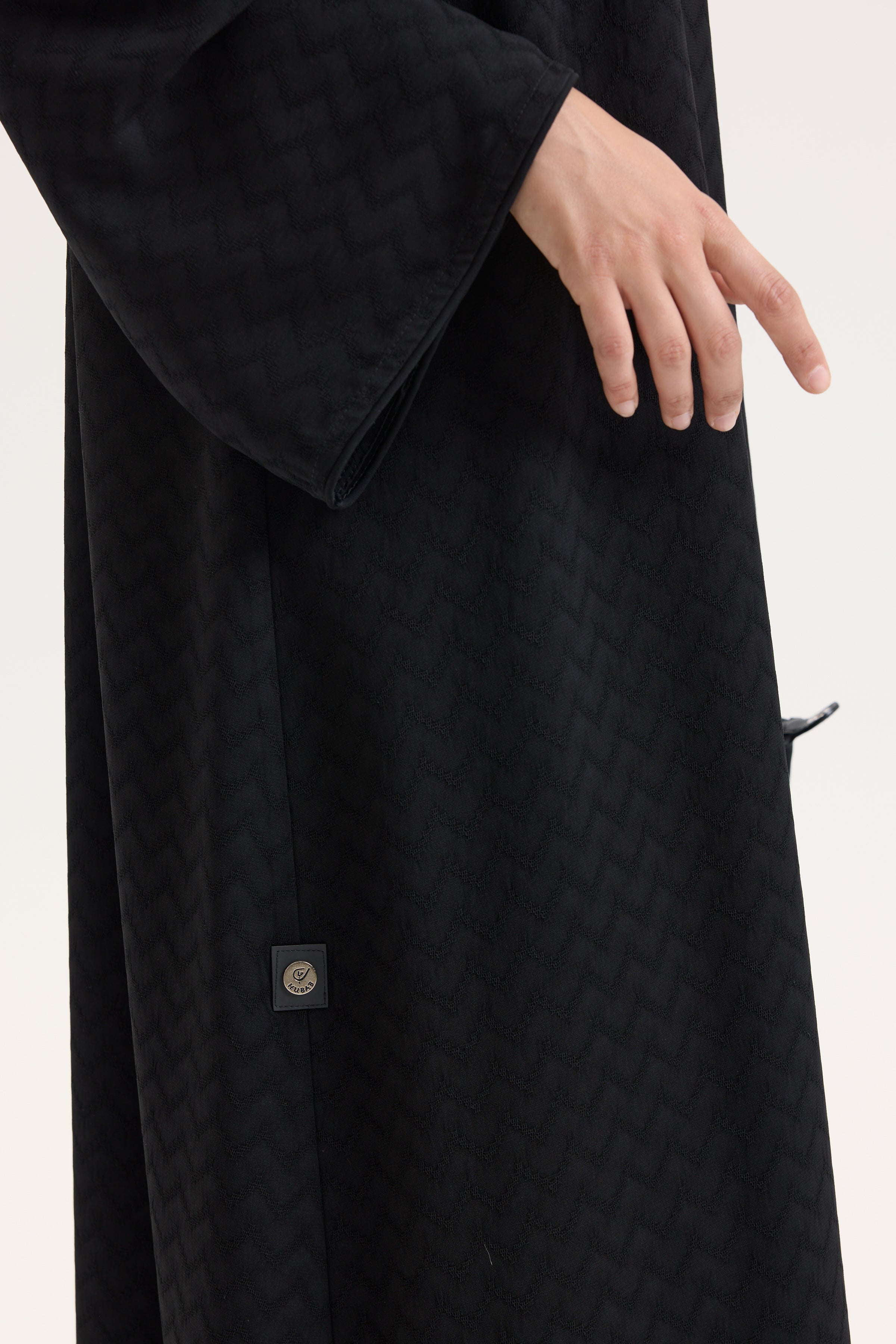 Elit Abaya Zikzak Desen Hubab Abaya