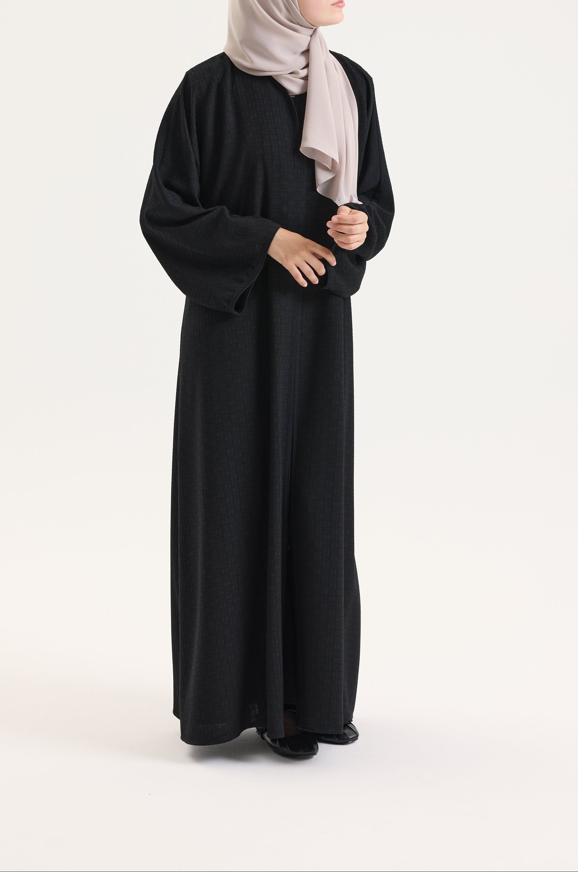 Elit Abaya Zincir Desen Hubab Abaya