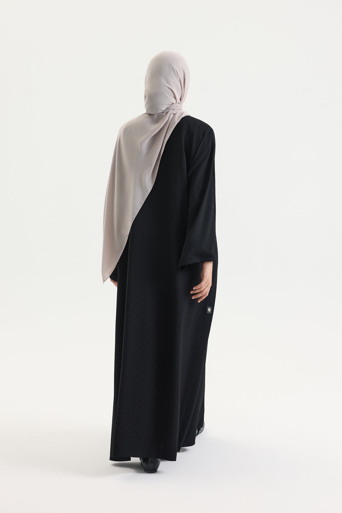 Bej Japon Şifon Şal Hubab Abaya