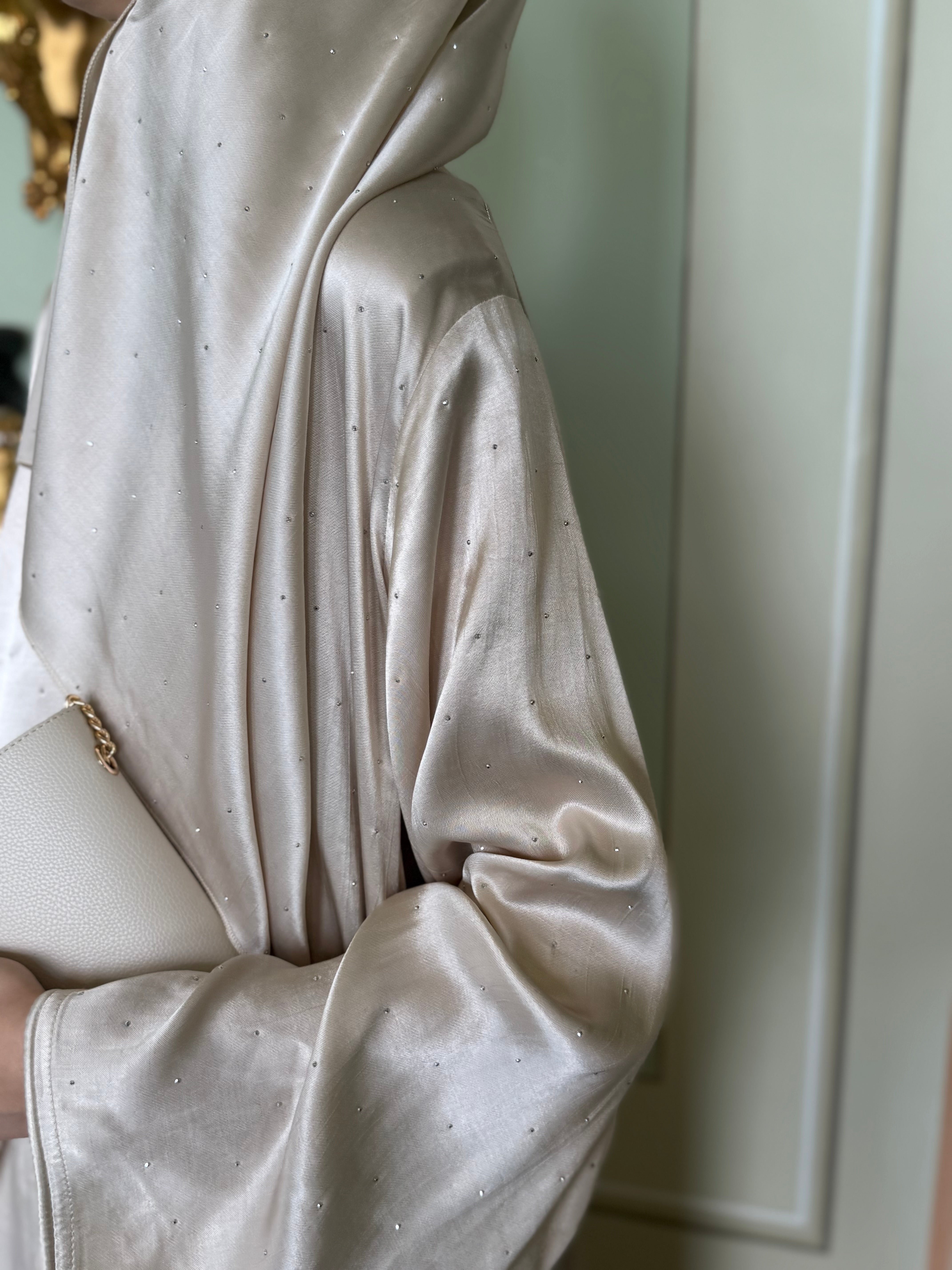 Vanilla Luxe Abaya Hubab Abaya