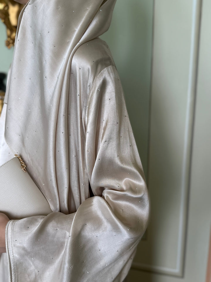 Vanilla Luxe Abaya Hubab Abaya