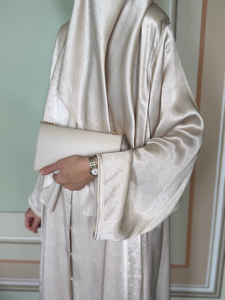 Vanilla Luxe Abaya Hubab Abaya