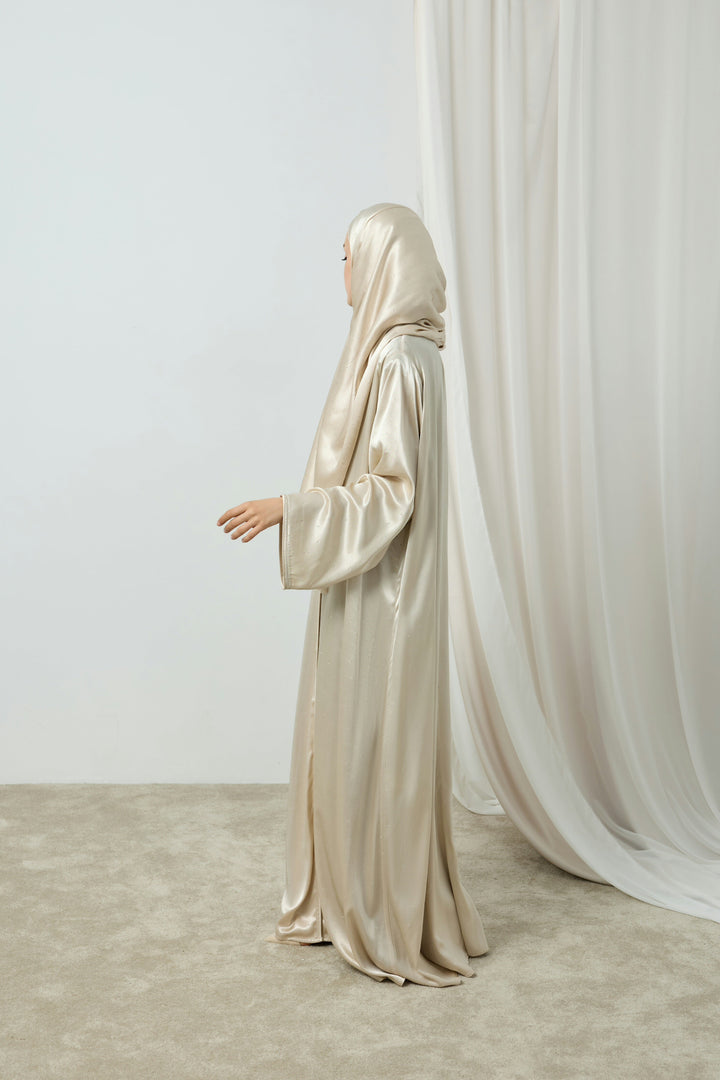 Vanilla Luxe Abaya Hubab Abaya