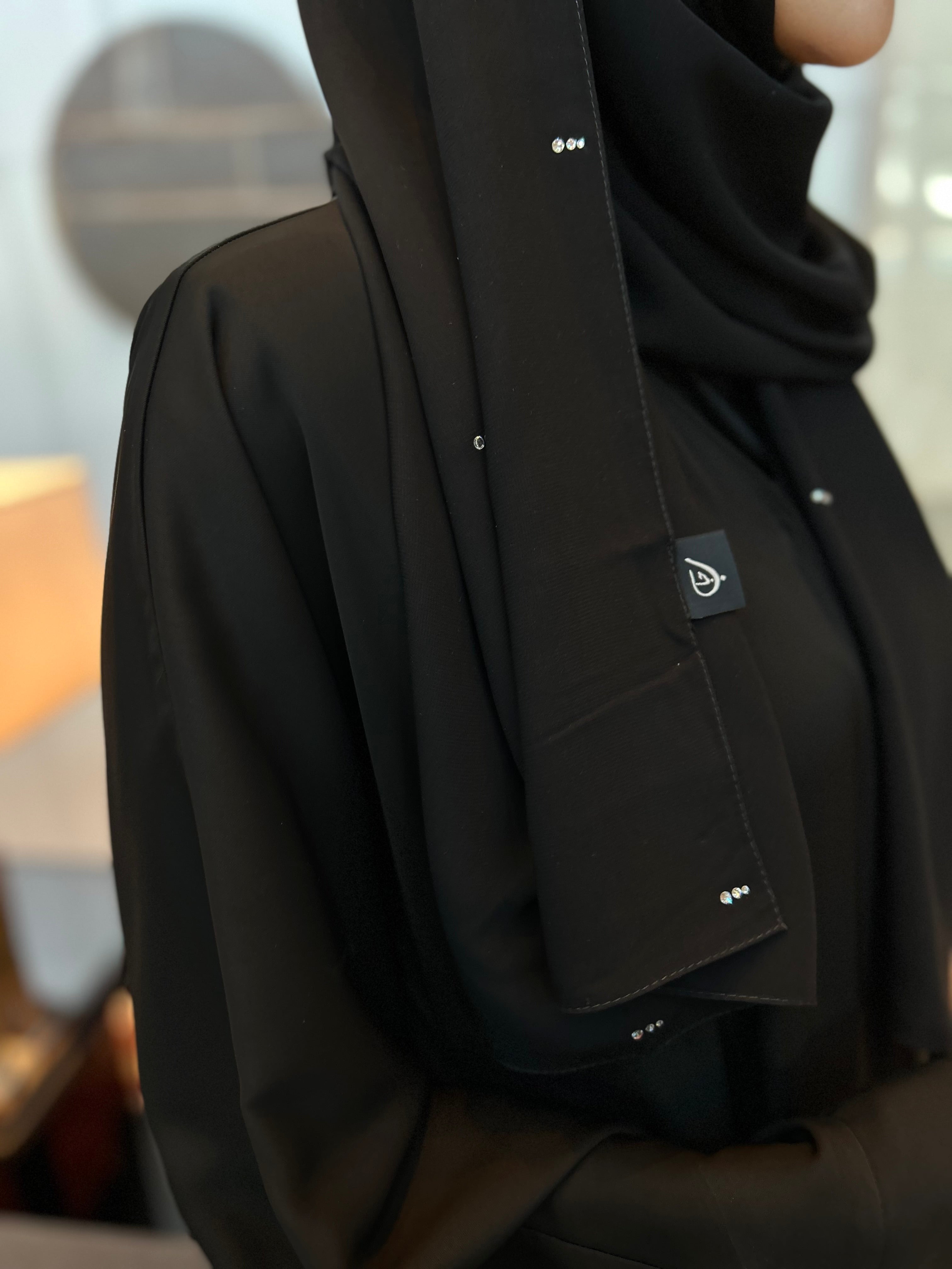 Swarovski Kristal Şal Hubab Abaya