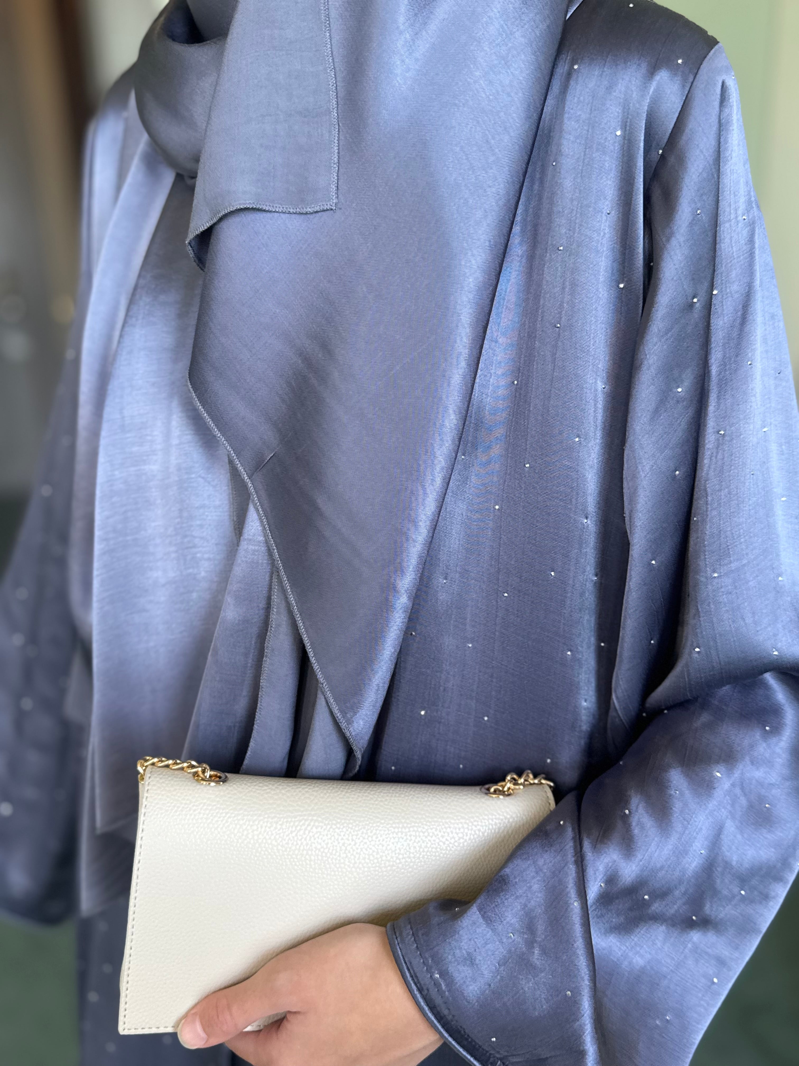 Lılac Luxe Abaya Hubab Abaya