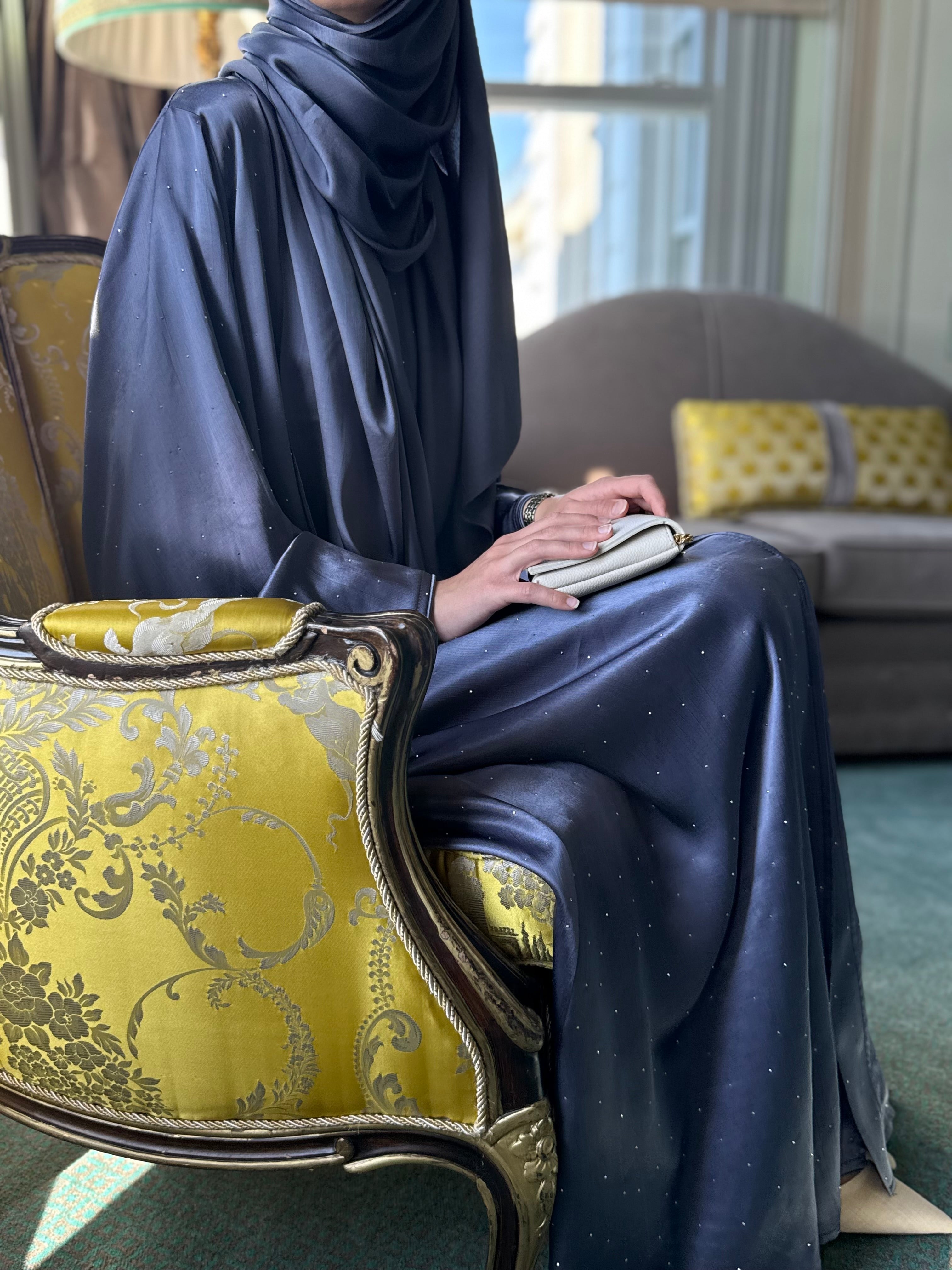 Lılac Luxe Abaya Hubab Abaya