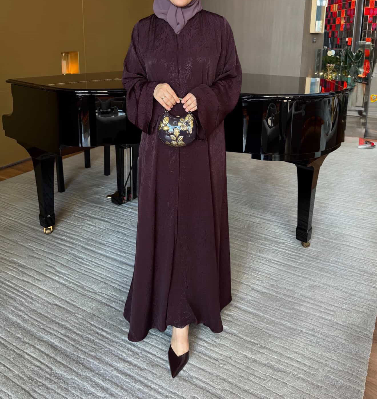 Roses Abaya Hubab Abaya