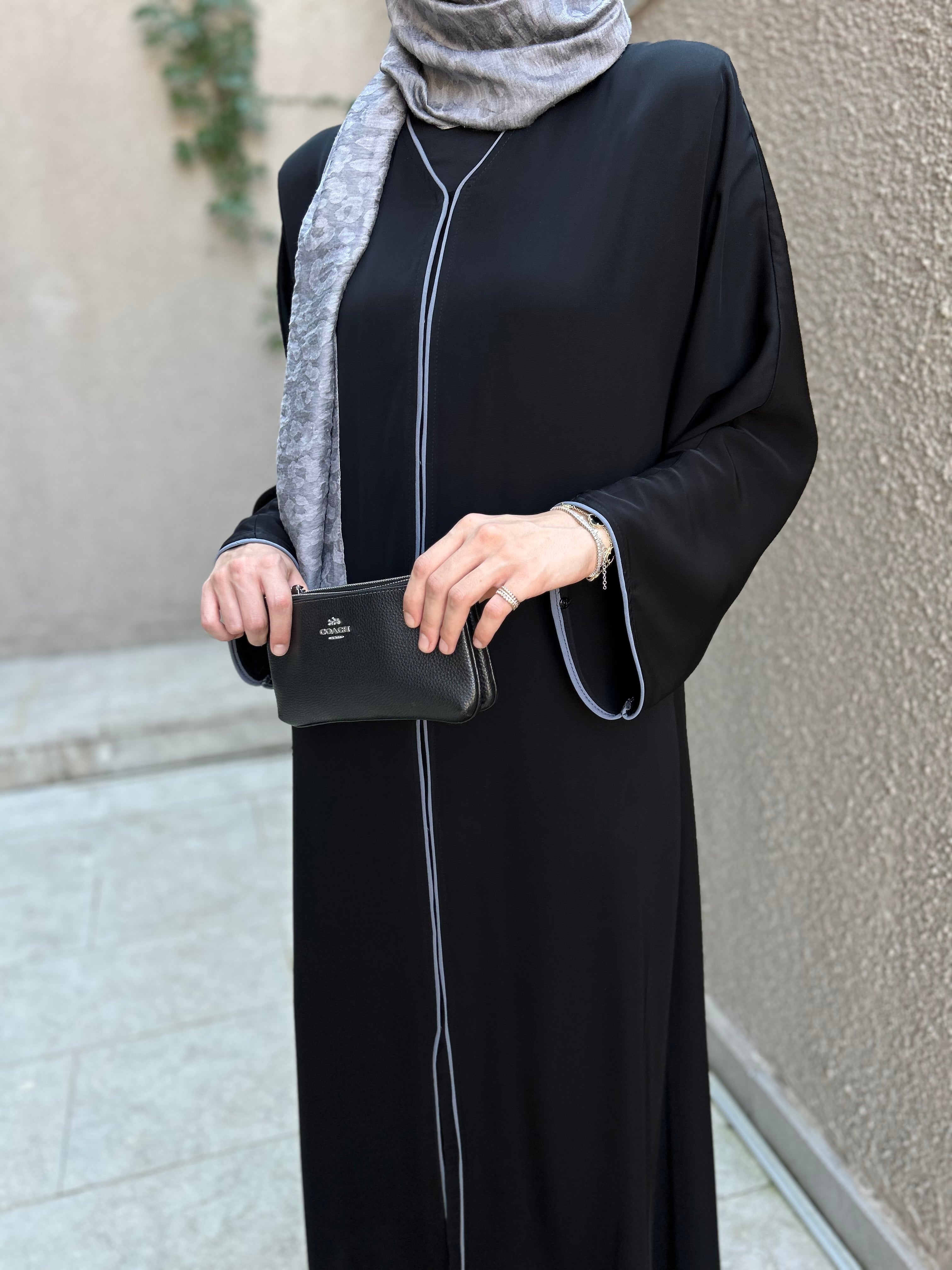 Füme Biyeli Abaya Hubab Abaya