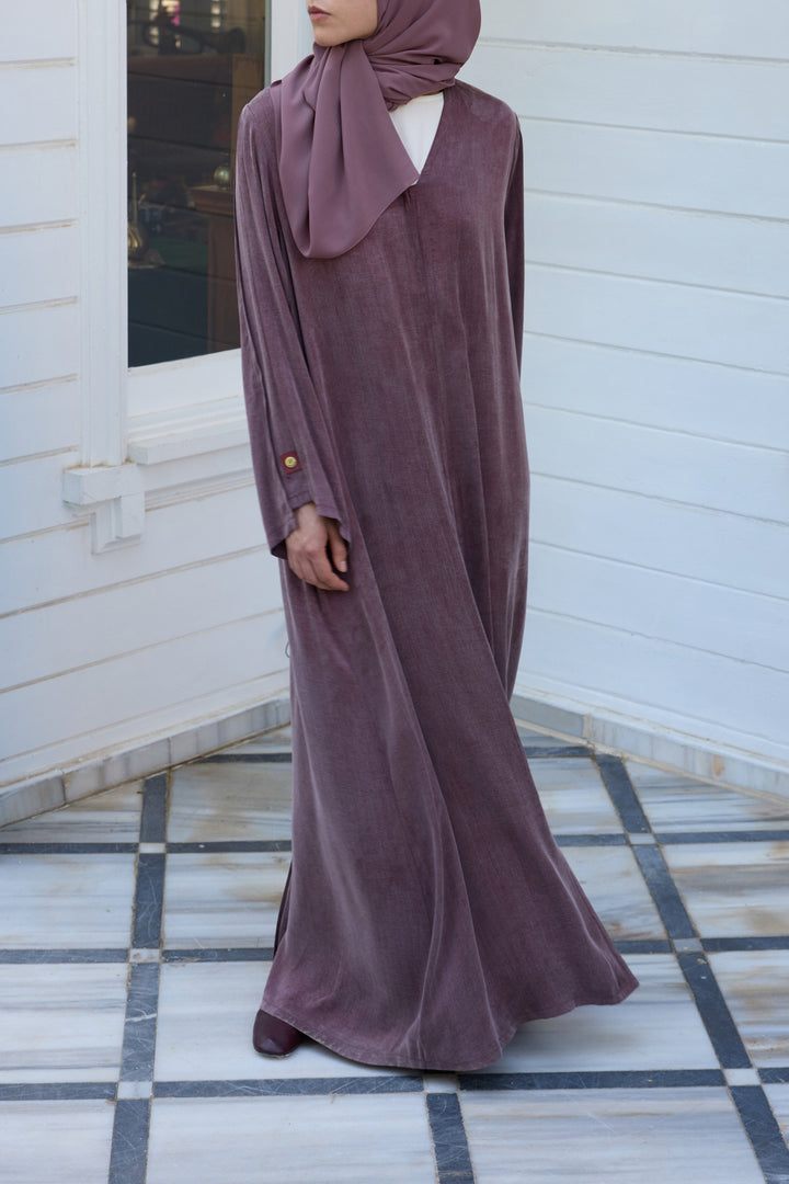 Essential Mürdüm Abaya Hubab Abaya