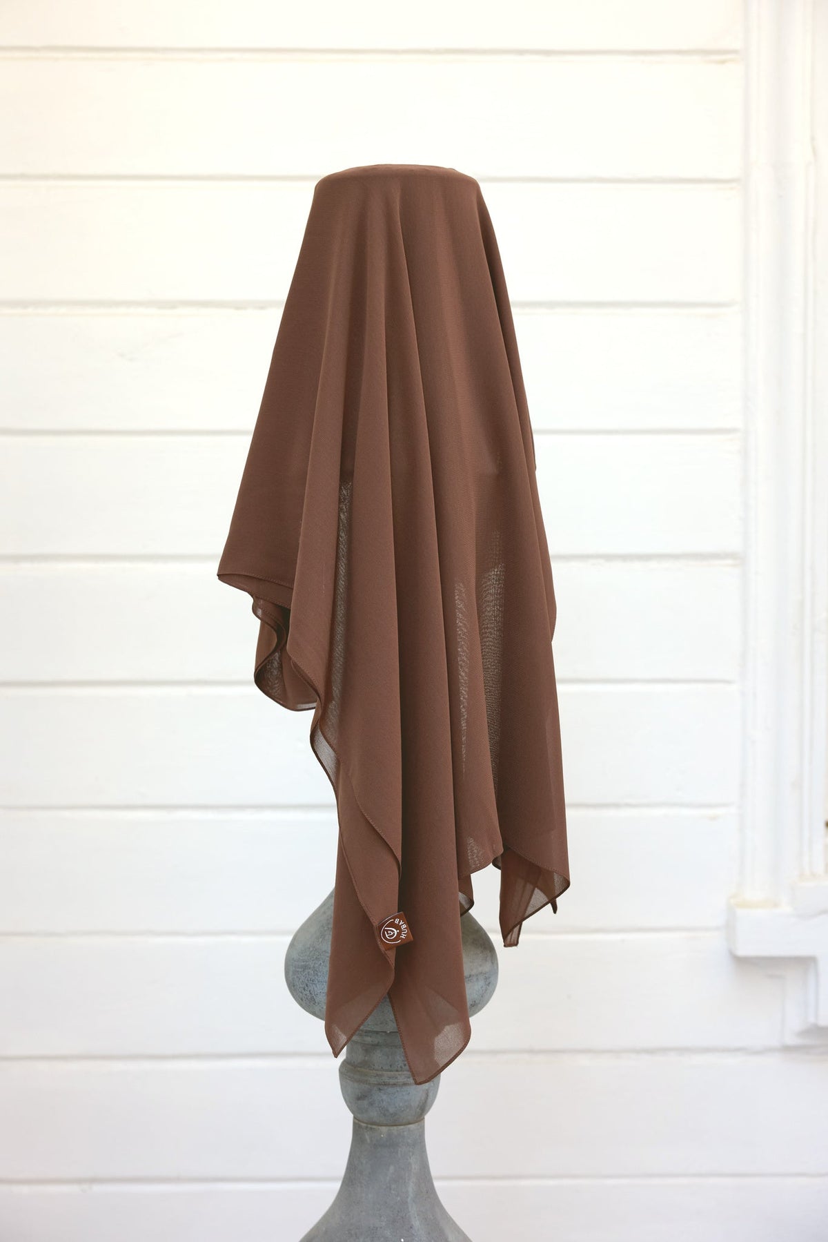 Tarçın Japon Şifon Şal Hubab Abaya
