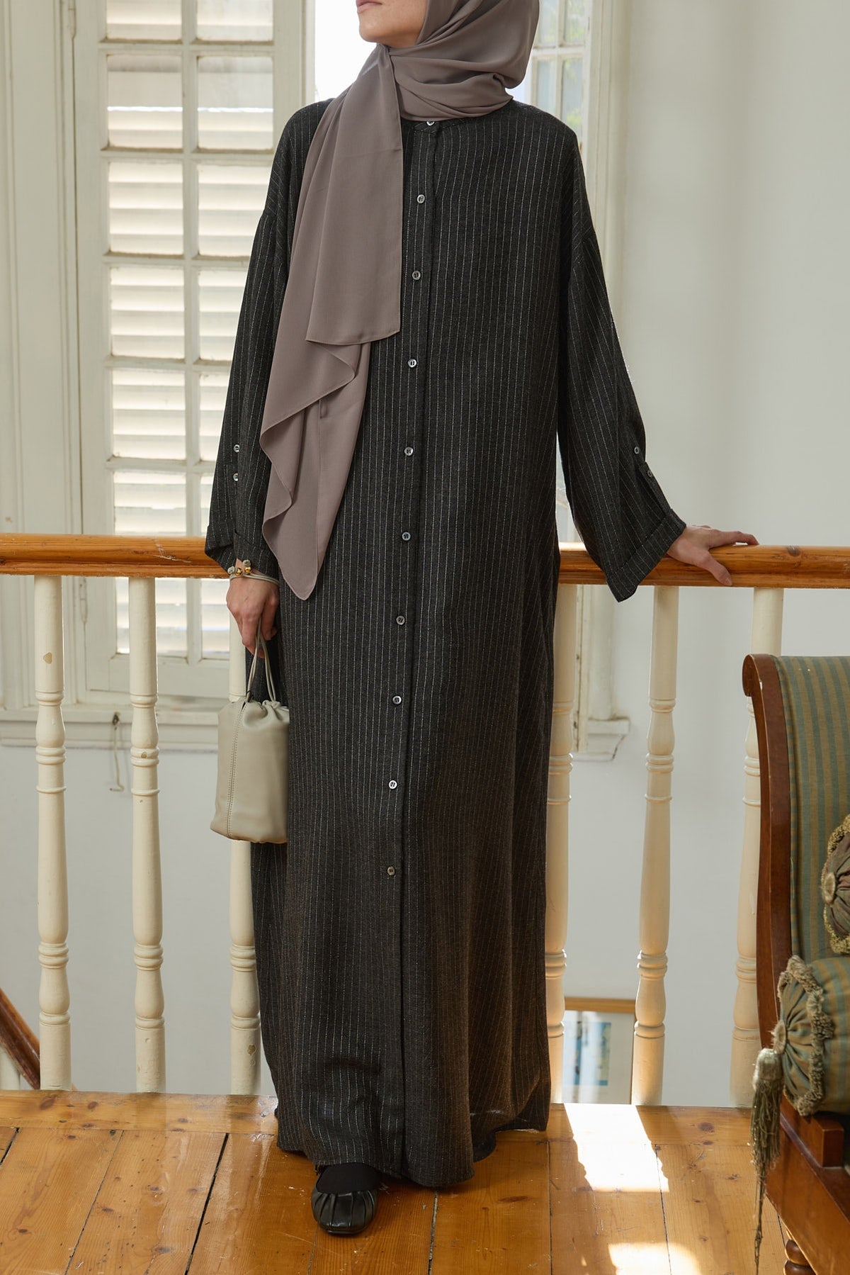 Daily Abaya Siyah Hubab Abaya
