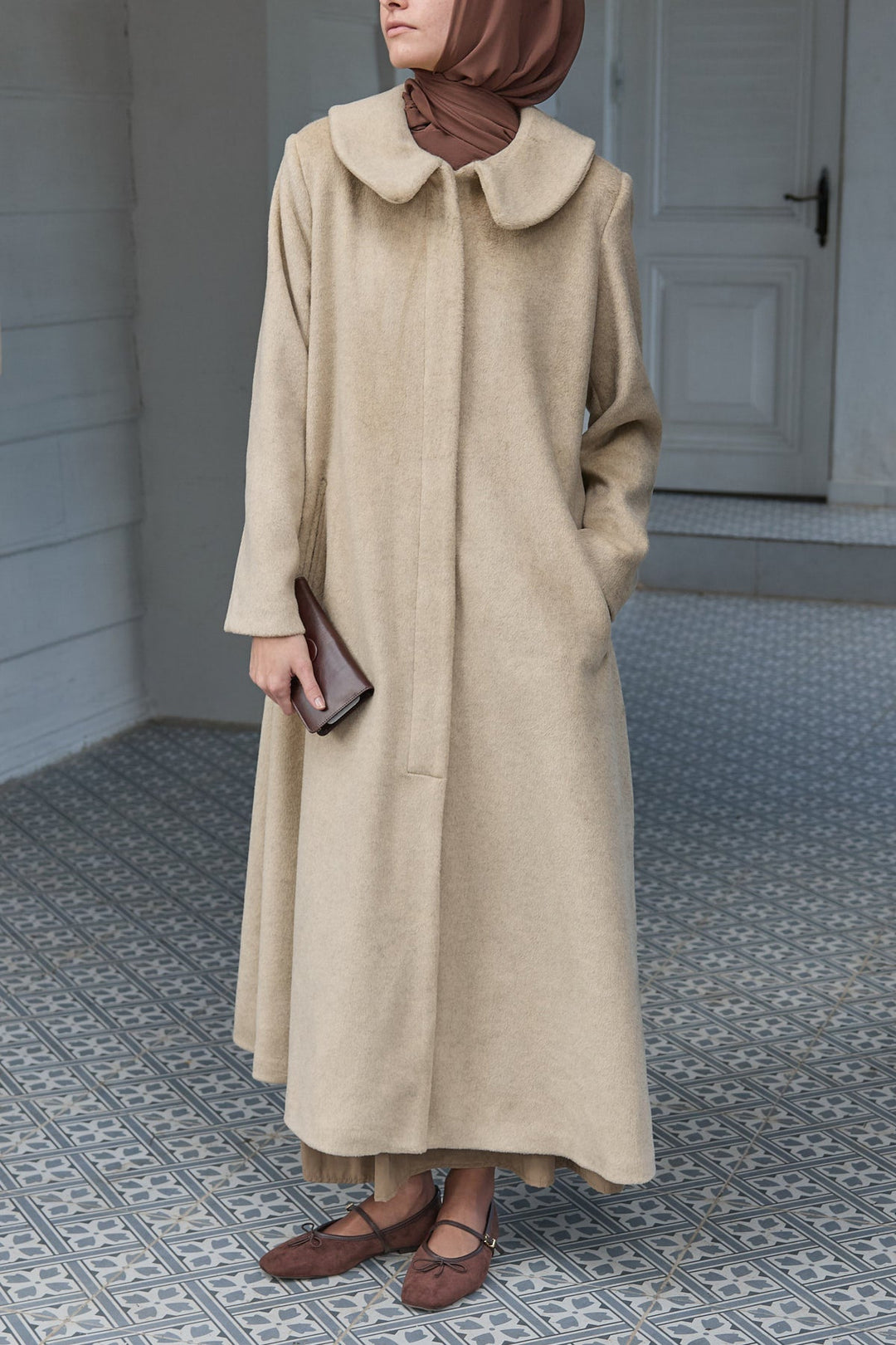 Royal Kaşe Kaban Hubab Abaya