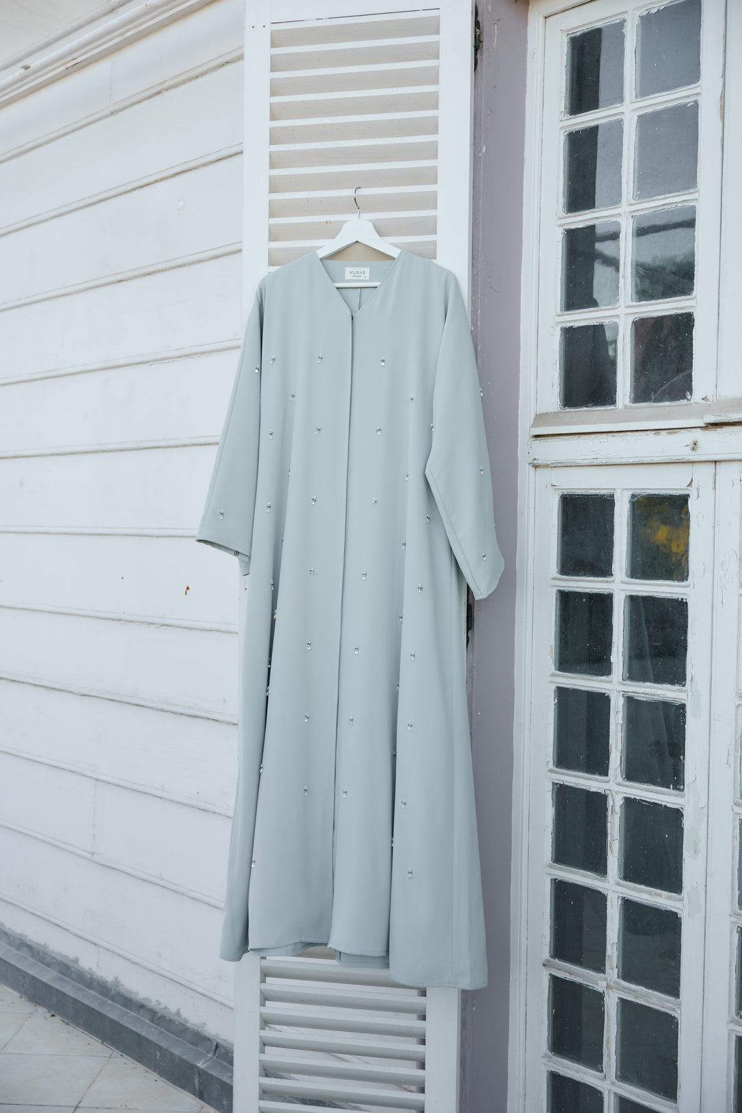 Su Yeşili Nilüfer Abaya &amp; Şal