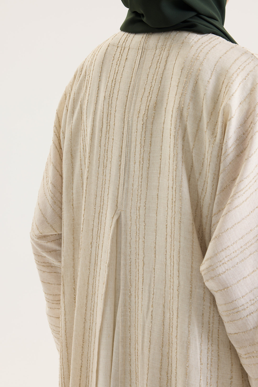 Sahra Koleksiyon | Bej Line Hubab Abaya