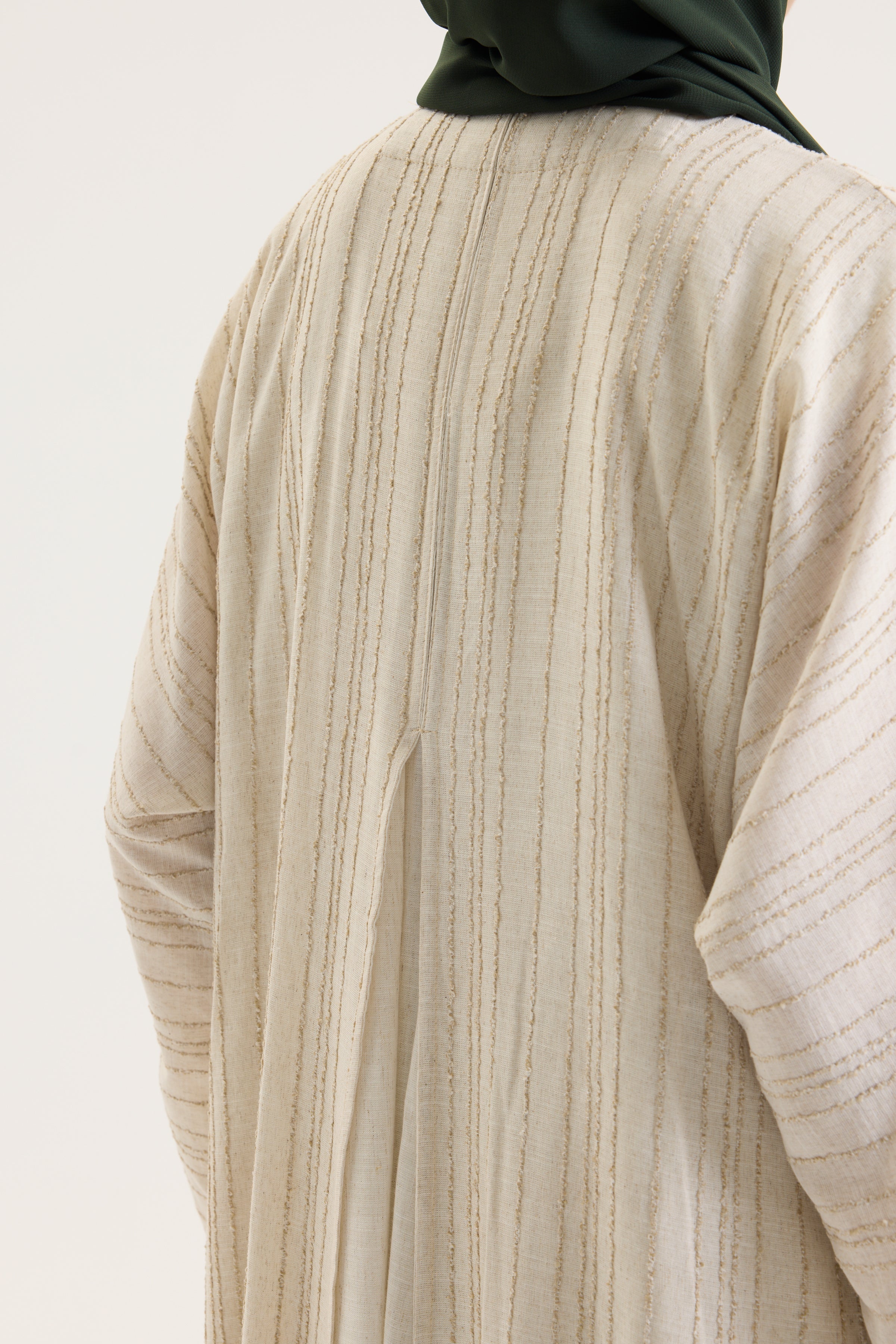 Sahra Koleksiyon | Bej Line Hubab Abaya