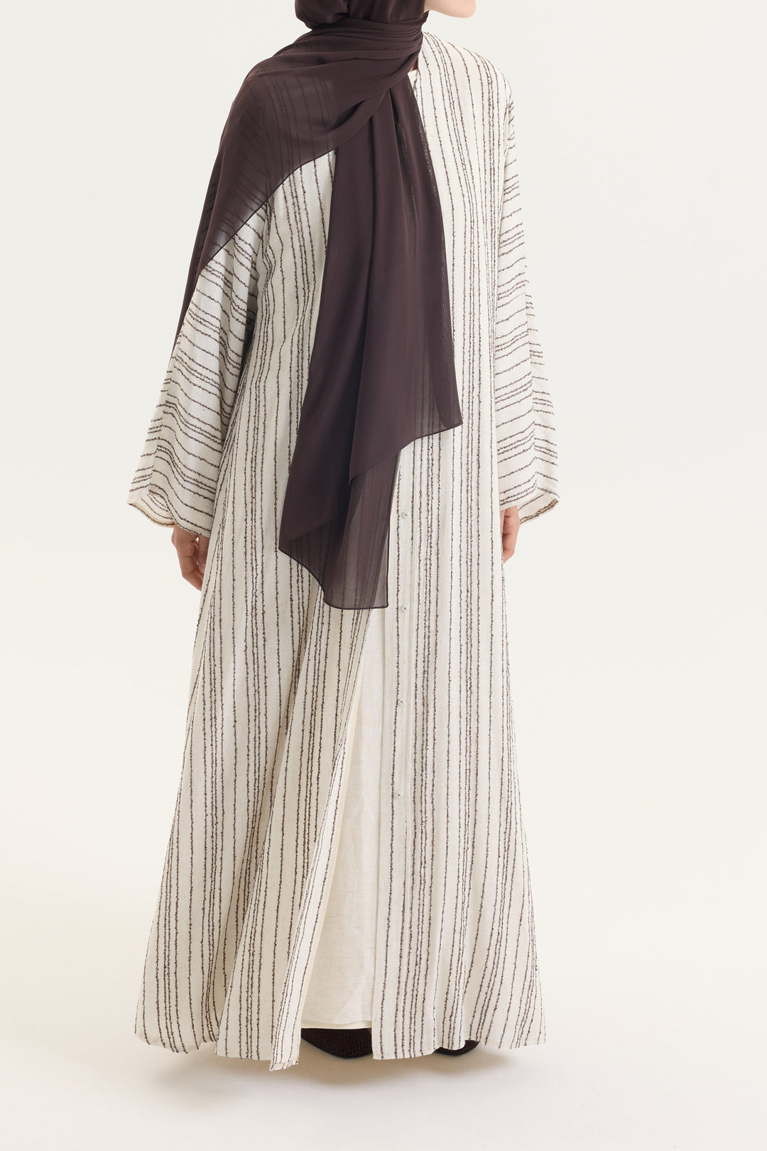 Sahra Koleksiyon | Kahve Line Hubab Abaya
