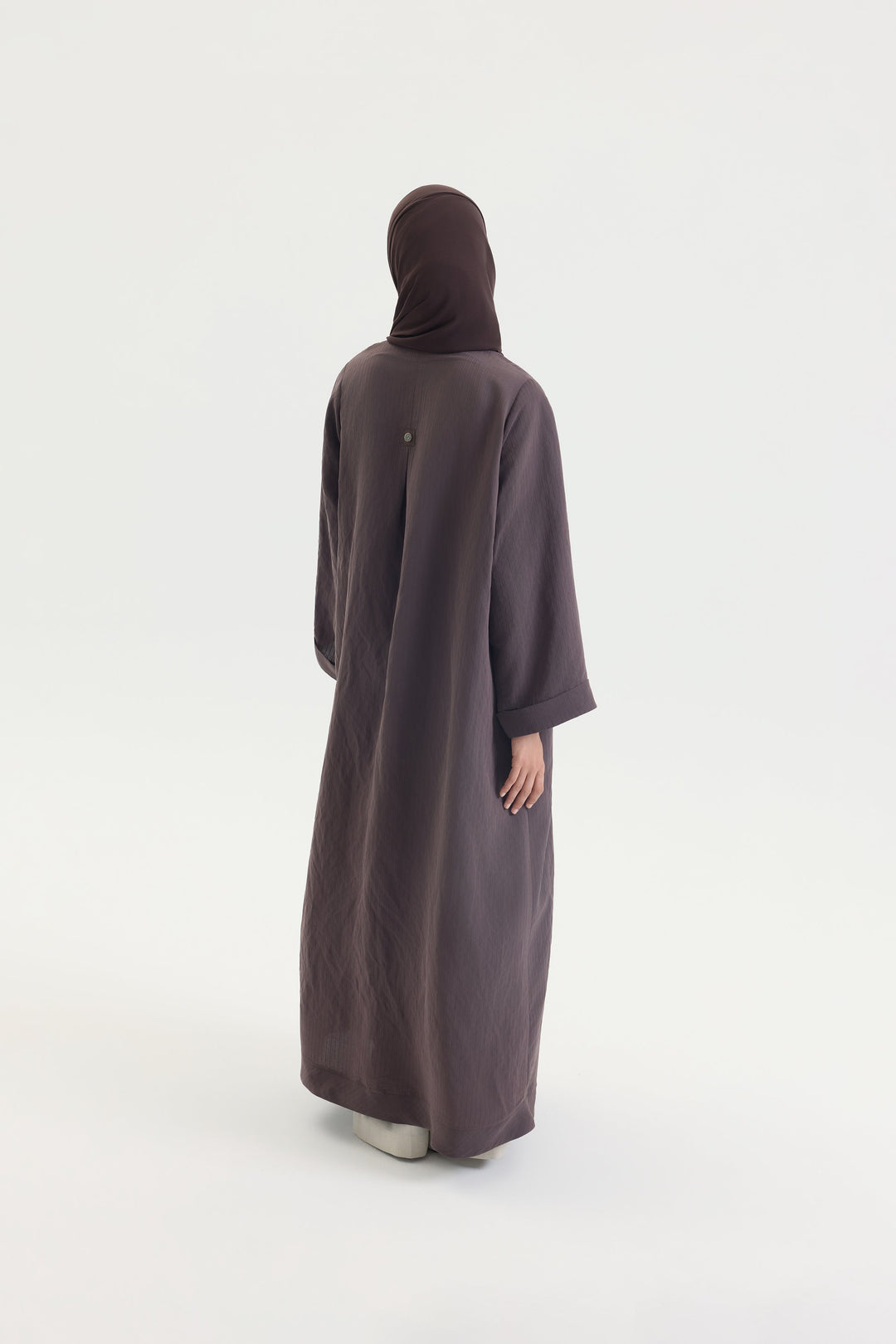 Gömlek Abaya Kahverengi Hubab Abaya