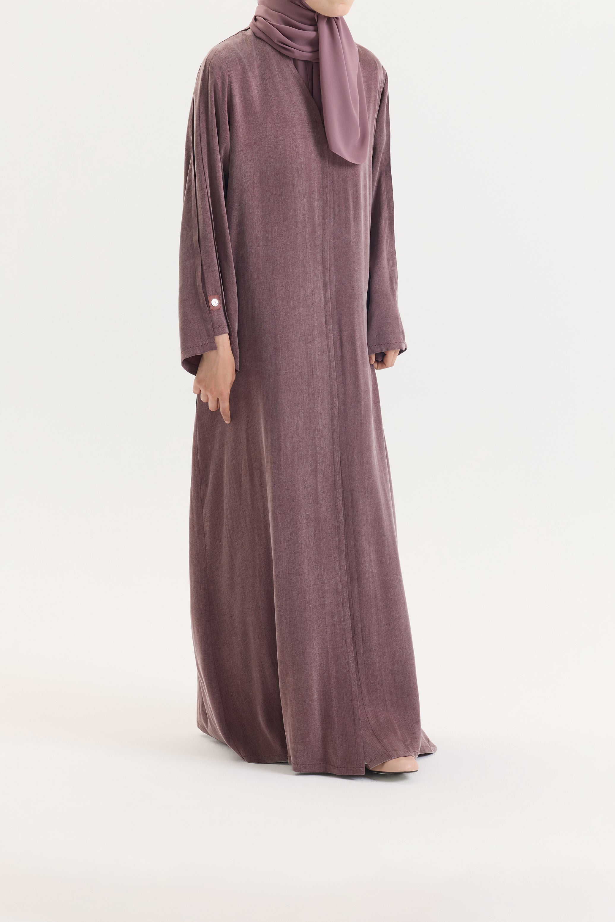 Essential Mürdüm Abaya Hubab Abaya