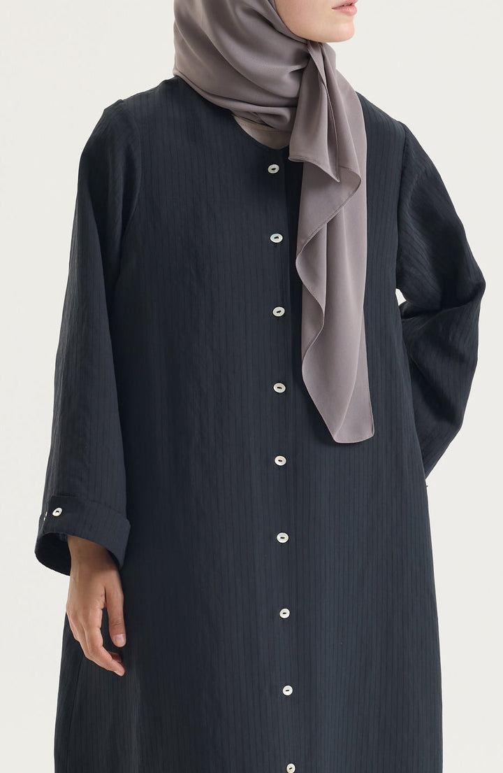 Vizon Japon Şifon Şal Hubab Abaya