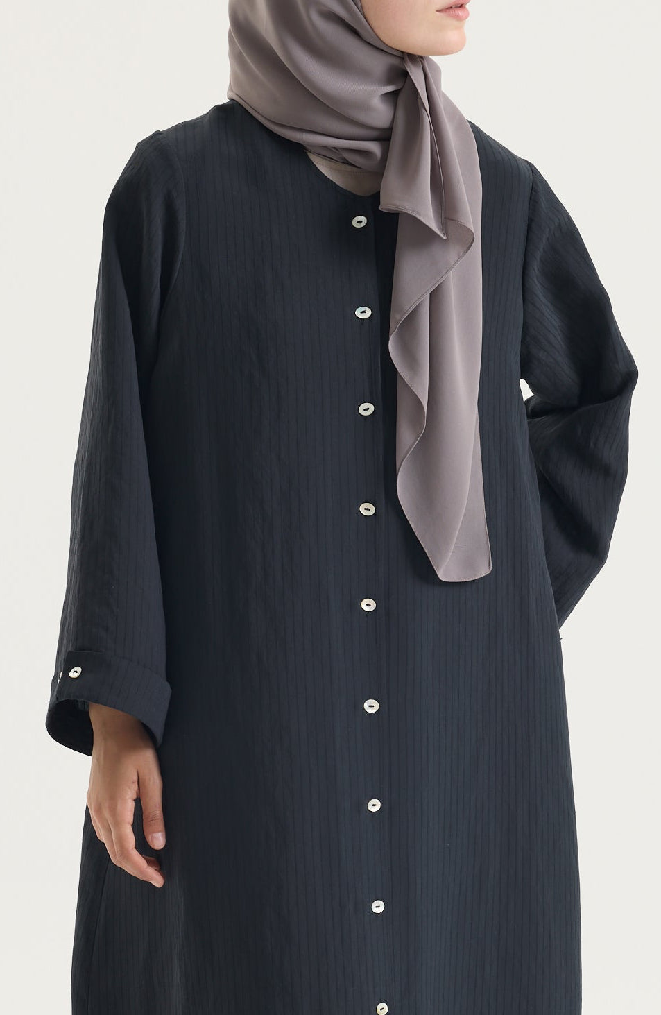 Vizon Japon Şifon Şal Hubab Abaya