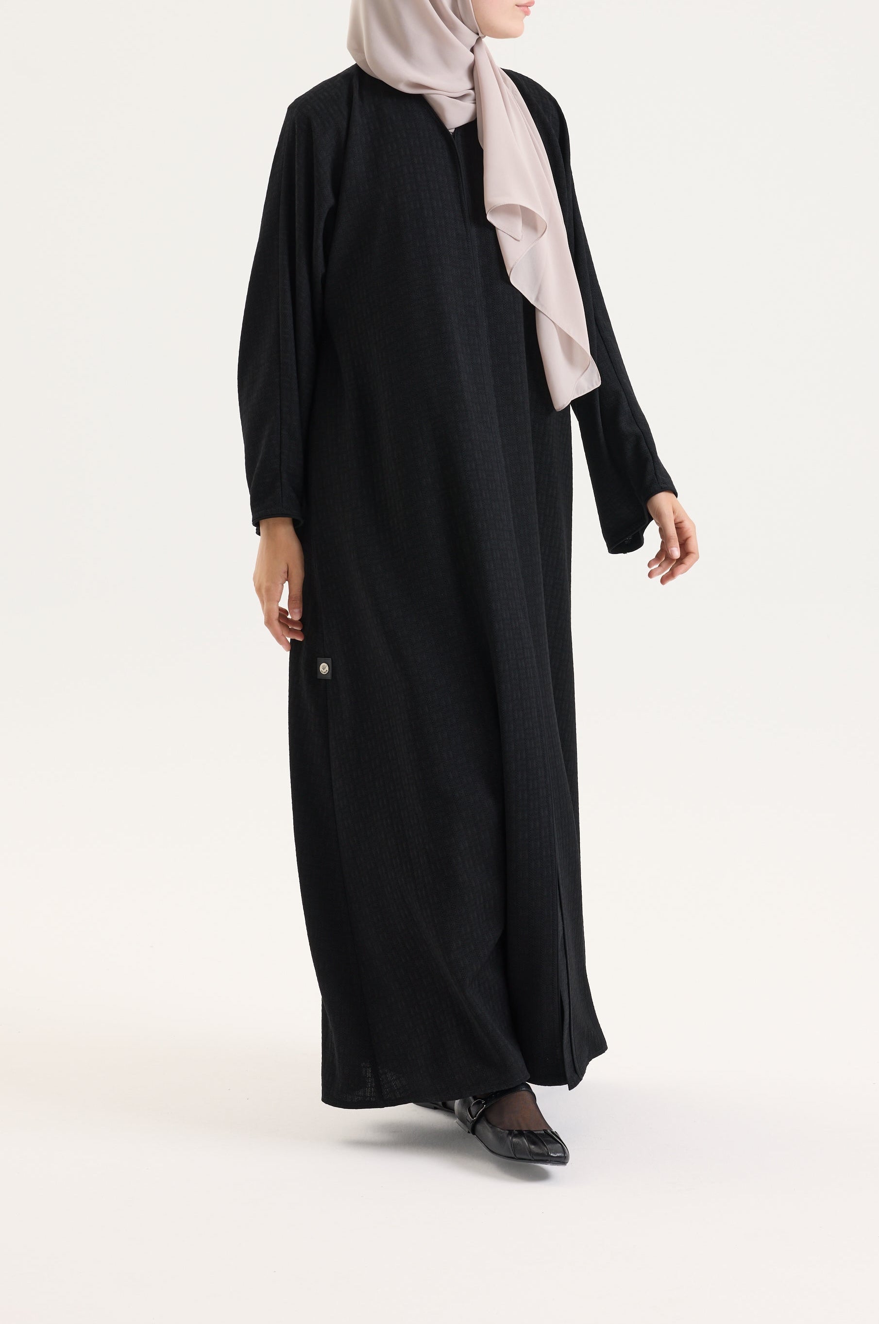 Elit Abaya Zincir Desen Hubab Abaya