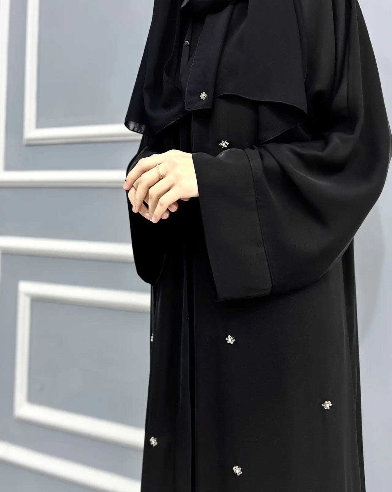 Rabia Abaya Tesettür Kadın Giyim Hubab Abaya