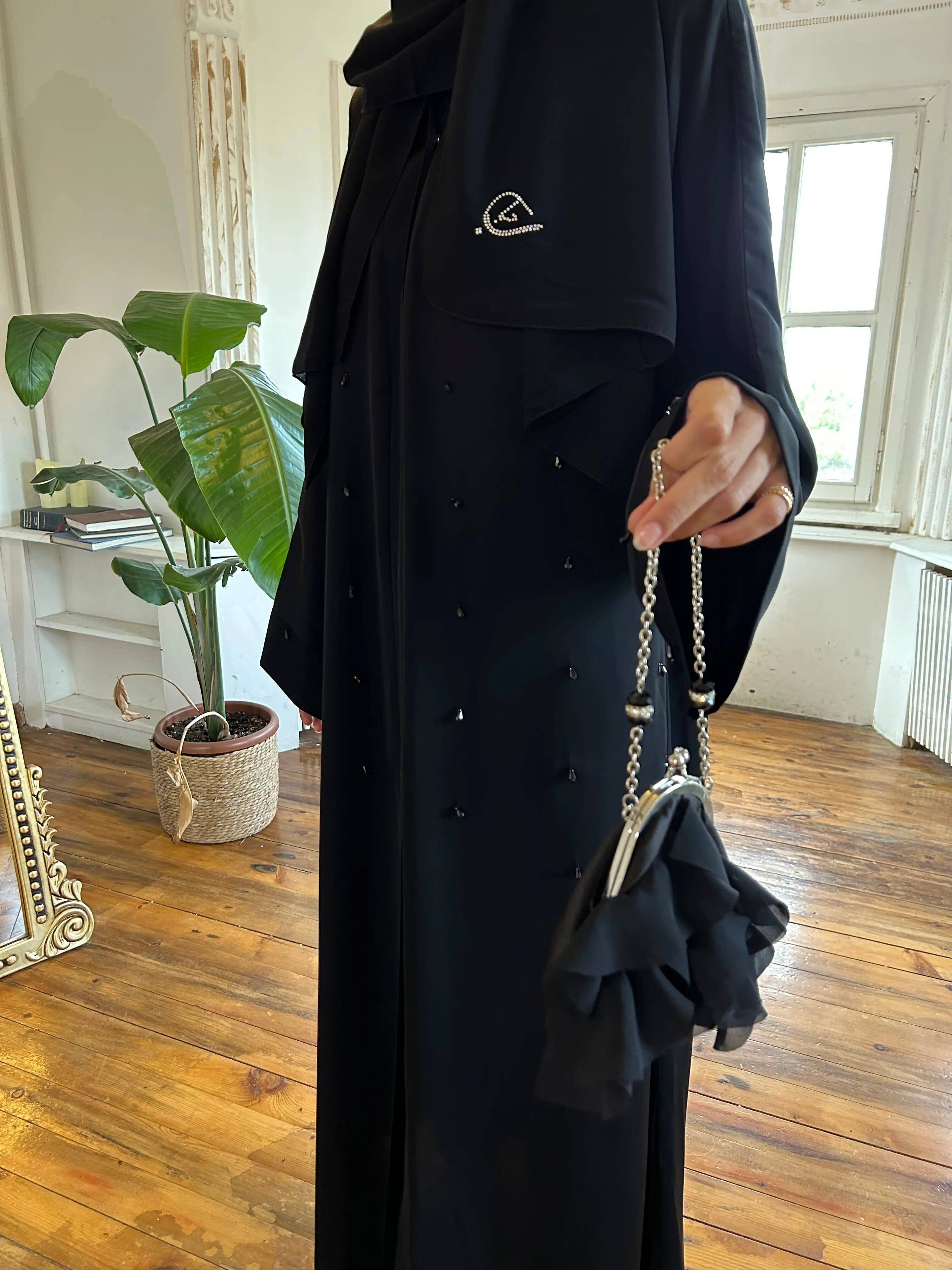 Rain Abaya Tesettür Kadın Giyim Hubab Abaya